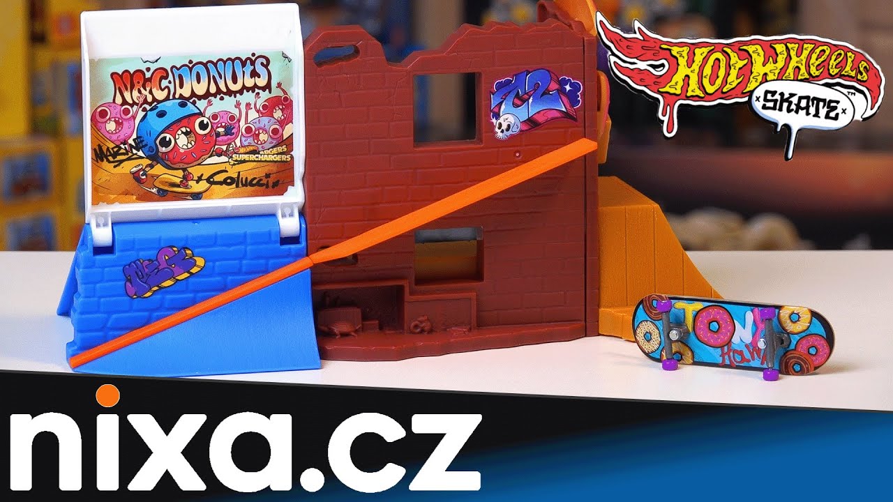 HOT WHEELS 🔥🛹🔥 SKATE DONUT SKATEPARK YouTube