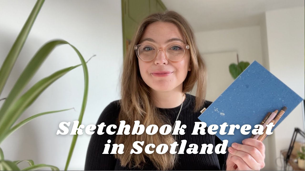 Шотландский ретрит по скетчбуку 2025