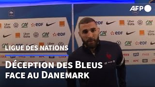 Stade de France: déception des Bleus, battus 2-1 par le Danemark | AFP