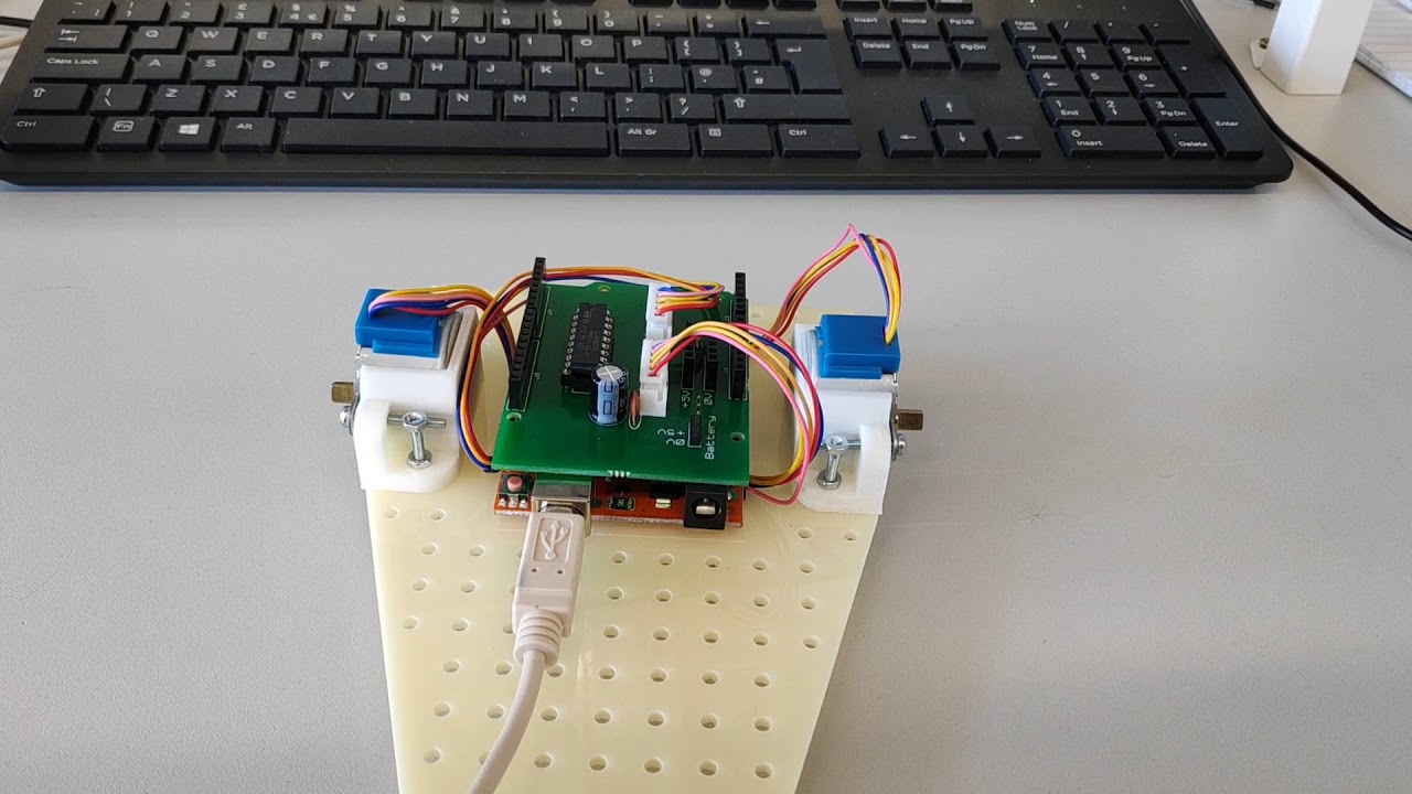 Robot testing - YouTube