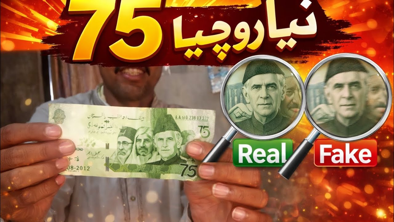75 Rupees Note in Pakistan | Truth Revealed