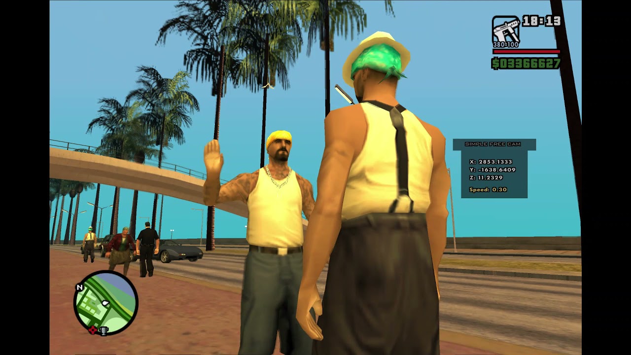 GTA San Andreas|| Friendly Gangster Conversations|| Part 1
