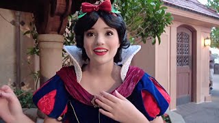 【ディズニー】グリーティング！白雪姫に○○について質問をしてみた！まさかの結果に！キャプテンネイボール/ディズニーランド/東京ディズニーシー