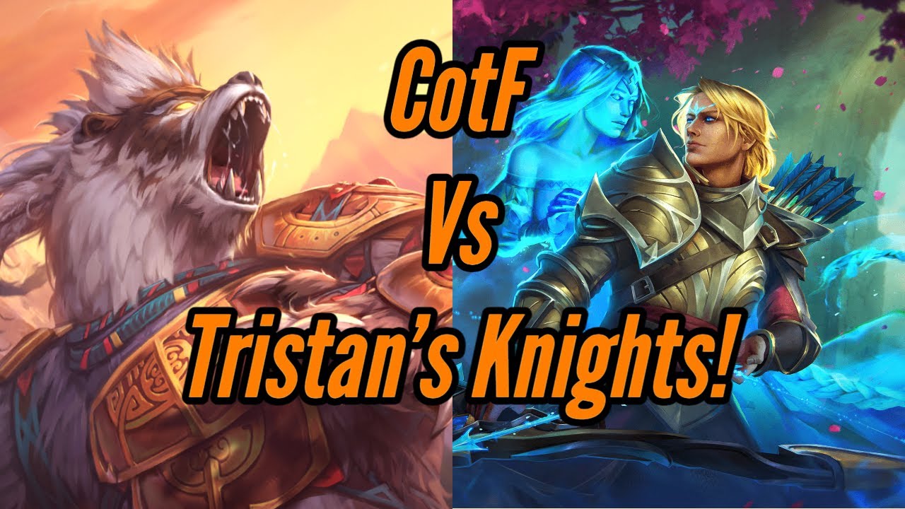 Children Of The Forest Vs Tristan's Knights! || Age of Magic!