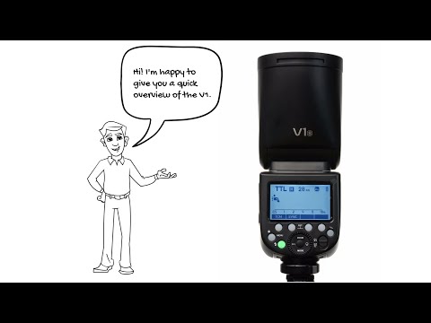 Basic functions of the Godox V1 flash