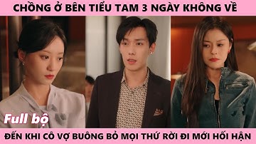 Rời Đi Vì Chồng Ở Bên Tiểu Tam 3 Ngày Không Về Để Cô Một Mình Ngoài Đường - Hoa Hồng Im Lặng