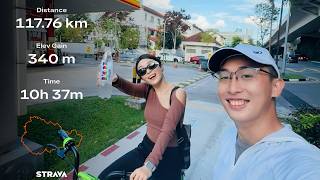 117km Around Singapore on Anywheel Bikes | Can a Founder Really Go This Far?