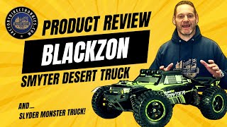 Incredible RC Truck Unboxing &amp; Test Drive! [BlackZon Smyter Desert Truck]