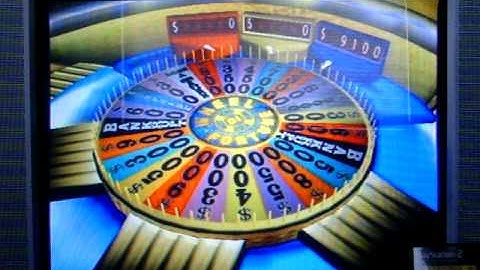 PS2 Wheel of Fortune Run Game 23 Part 3