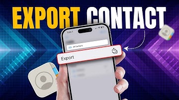 How to Export iPhone Contacts to Gmail | Import iPhone Contacts in Google Account