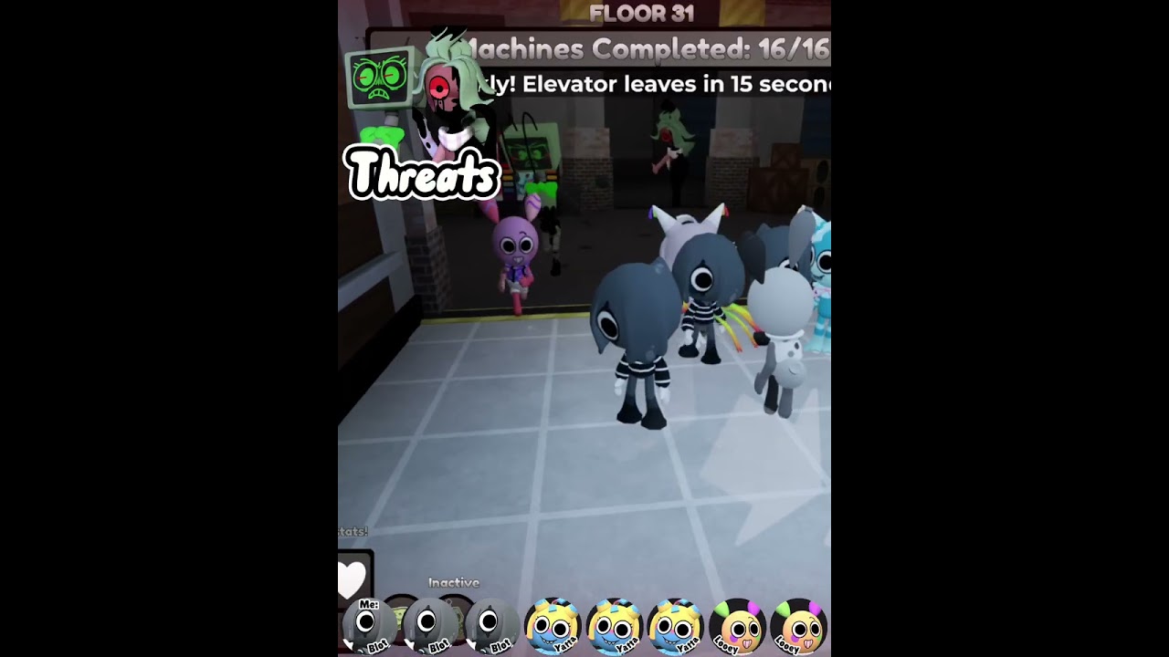 Floor 40+ Circus Trio Run - Dandy's World