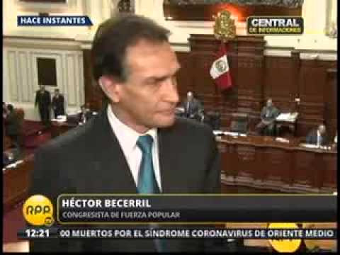 Cong. Héctor Becerril: 