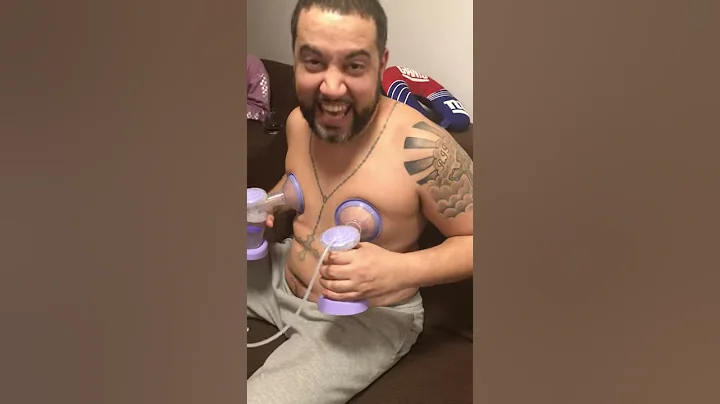 Dad pumping