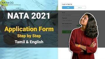 How to apply for nata 2021 | Online Application form | nata.in