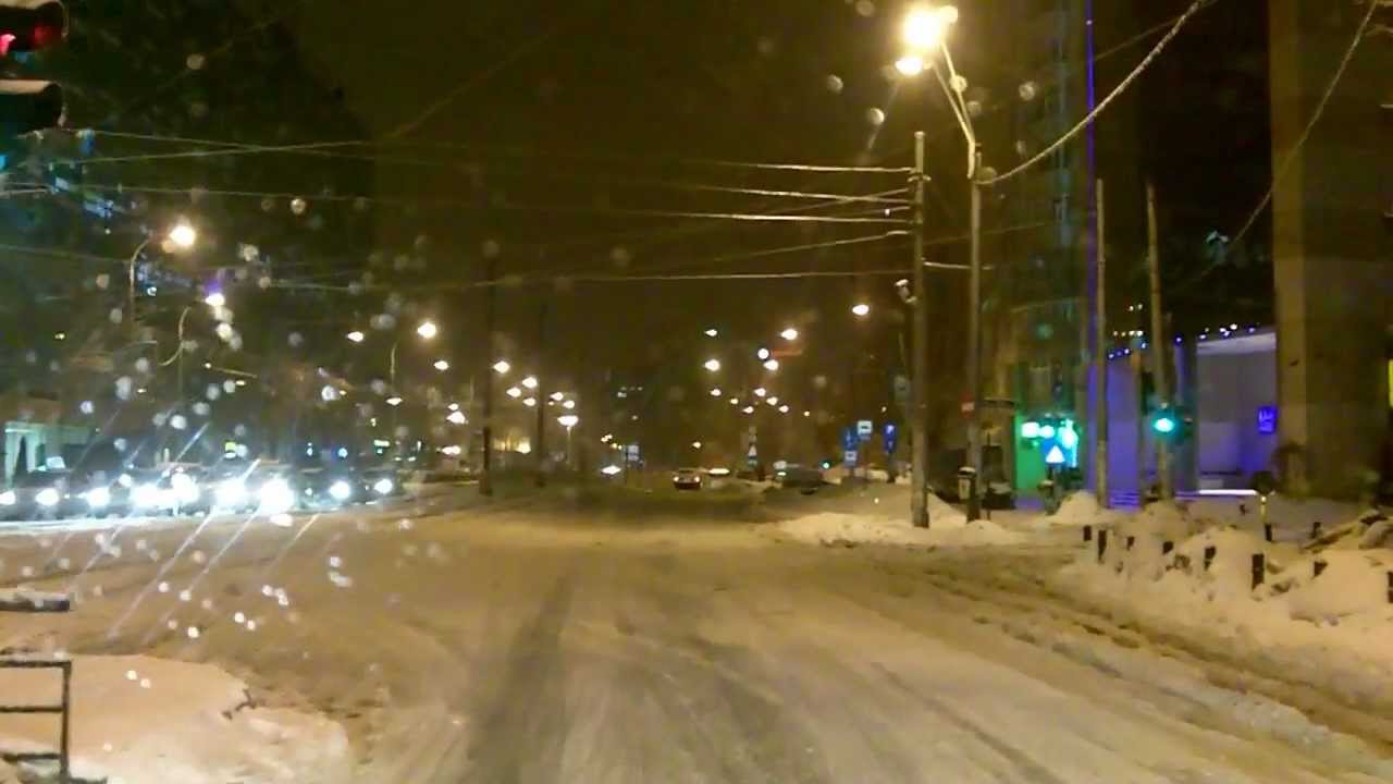 Driving in Bucharest - winter edition