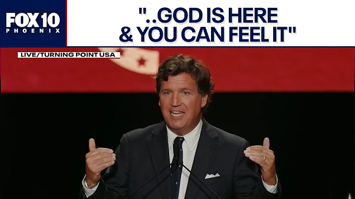 FULL SPEECH: Tucker Carlson delivers remarks at Charlie Kirk's memorial | FOX 10 Phoenix