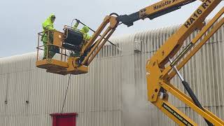 COMMERCIAL CLADDING CLEANING LEEDS | SPECIALISTS IN STEAM CLEANING @northernrestoration YORKSHIRE.
