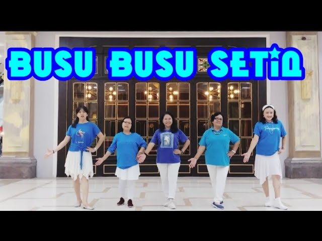 BUSU BUSU SETIA - Line Dance _ TikTok Viral (Marcella Sugianto u0026 Lietha Monita) INA - Dec 2023 class=