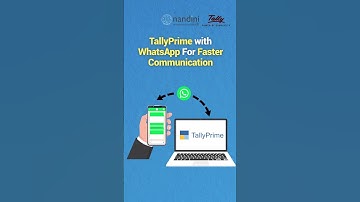 TallyPrime With WhatsApp For Faster Communication | TallyPrime 4.0 | Nandini Infosys