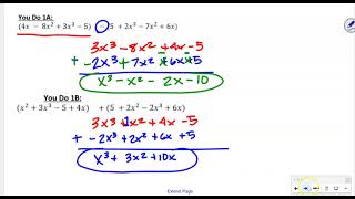 Finding Perimeter with Polynomial Sides