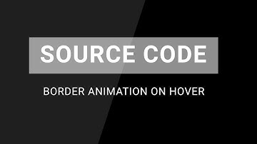 CSS border animation on hover ( source code )