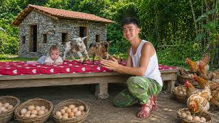 Heartwarming moments: Baby learns to crawl, young soldier builds an extra chicken coop. screenshot 2
