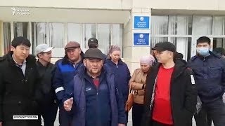 Жаңаөзенде жұмыс талап еткендерді әкімдік қабылдады