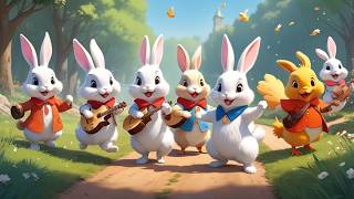 "Bunny Hop Parade 🐰 | Fun Easter Dance Song for Kids | Happy Bunny Song for Children"