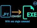 How to Convert a python script into a executable file | .py to .exe