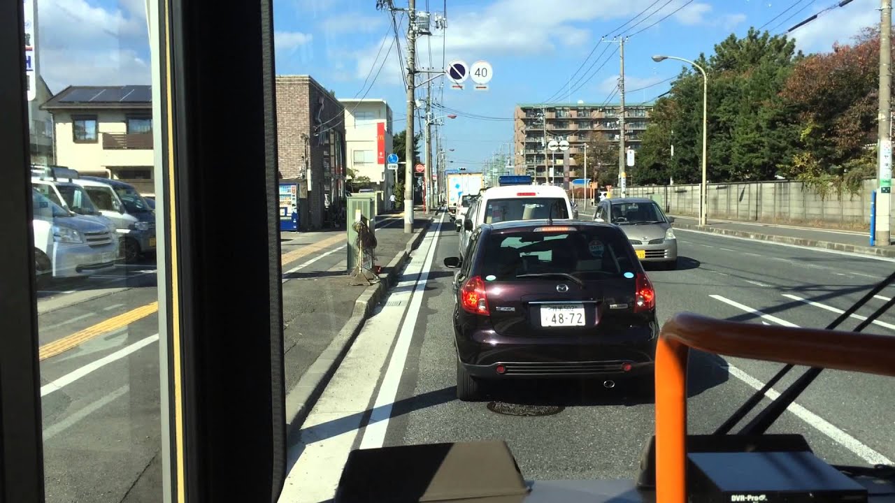 神奈中バス 平 前面展望 平塚駅 城島 伊勢原駅南口 Youtube
