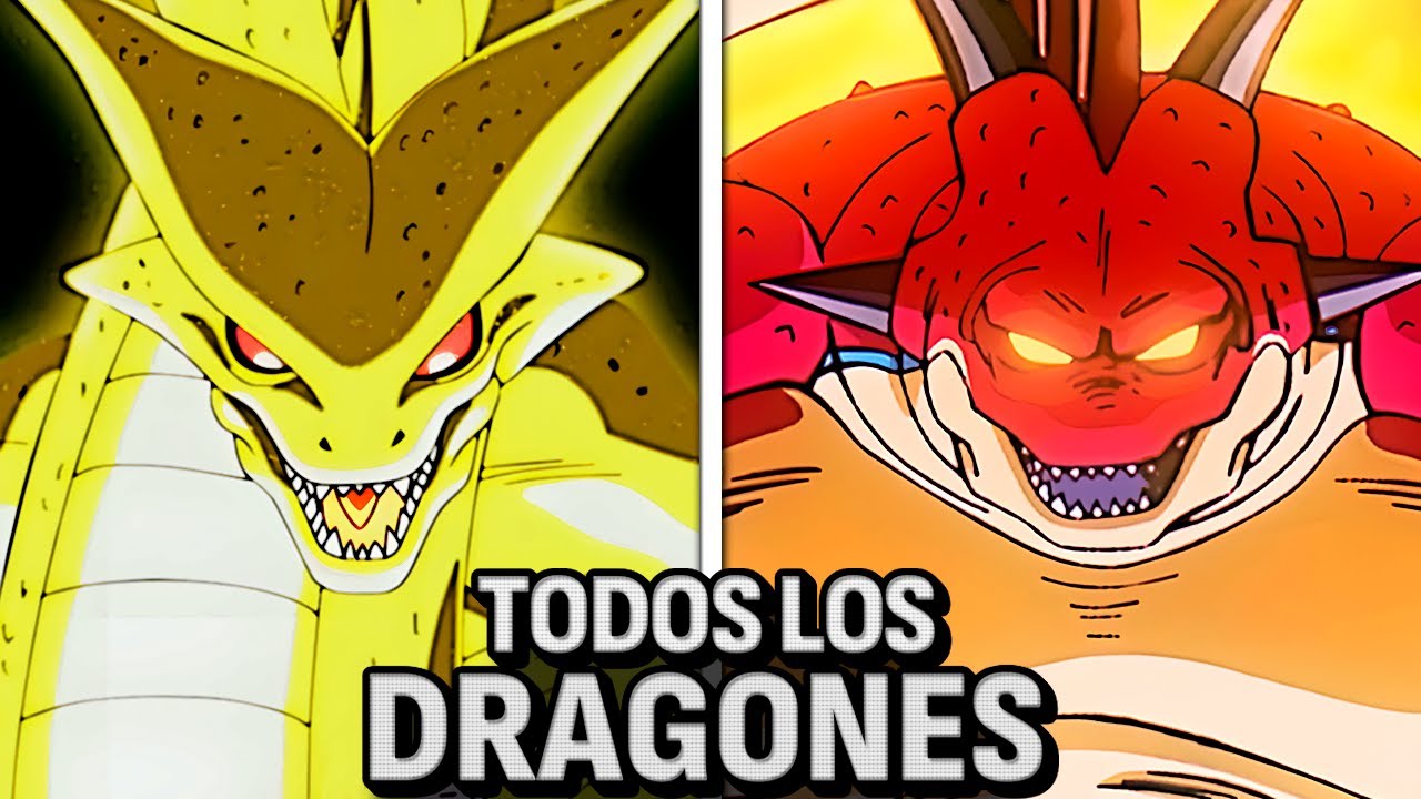 Todos Los DRAGONES en Dragon Ball