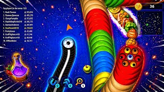 WORMS ZONE.IO BEST GAMING 2026 |BIG SNAKE GAME #wormszone  screenshot 5