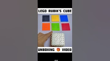 Unboxing Rubik’s LEGO Cube #shorts #rubikscube #legocube