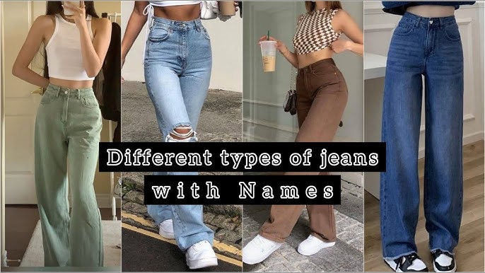 Types of bottom wear for girls and women with names