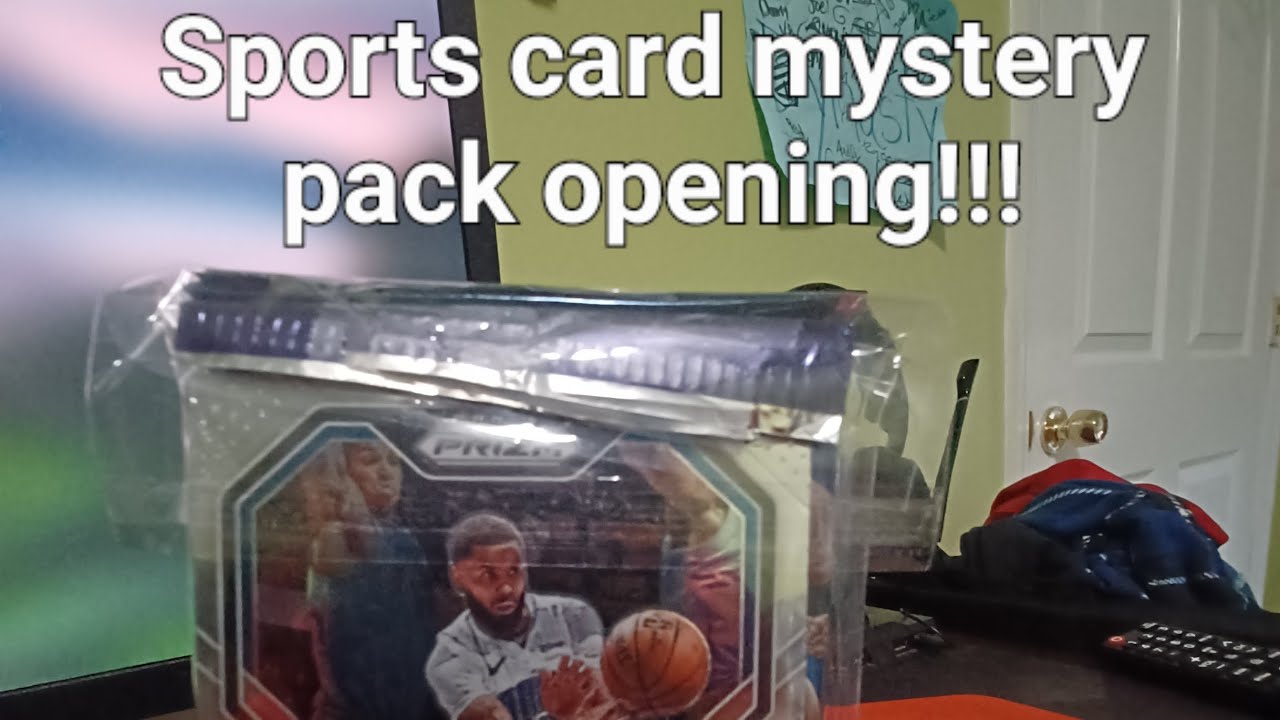 Sports card mystery pack opening!! prizm black and 2 numbered? YouTube