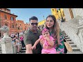 Chia's First Walking Steps in Italy 😲