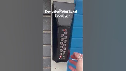Key safes from Loxal security