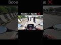 Scooty wala fir aa gaya😂😅 #shorts #automobile #motorcycle #rider #biker #bikelover #bikerider #funny