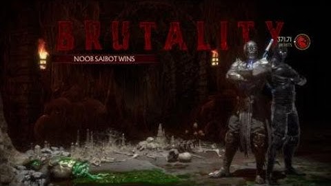 Mortal Kombat 11 - Noob Saibot vs Spawn Brutality Kasual