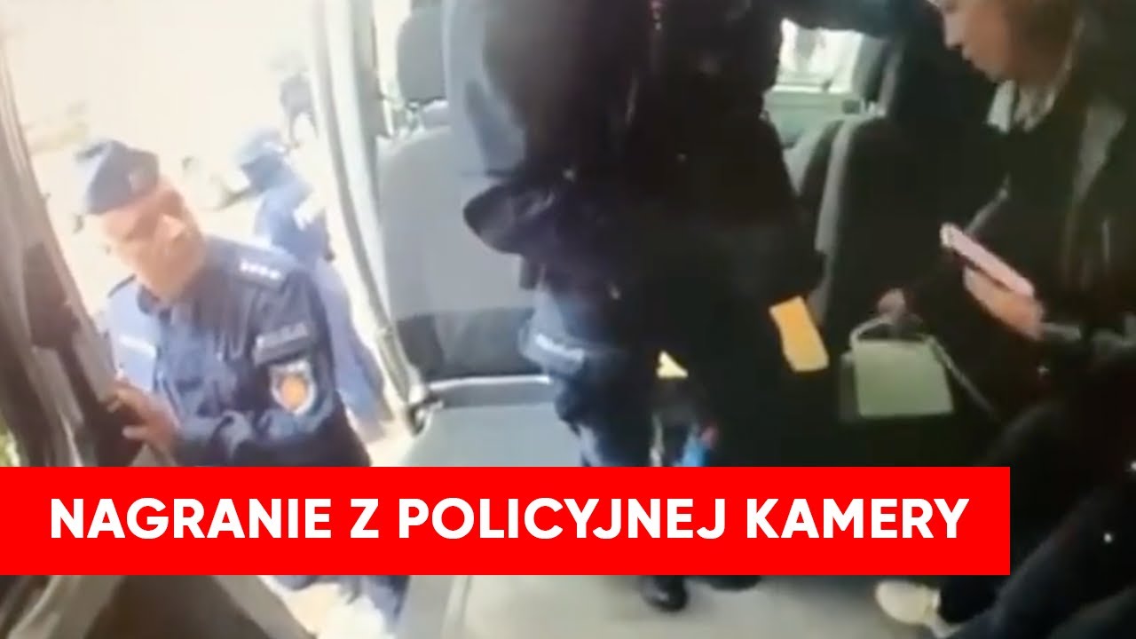 Policjanci szarpali posłankę Gajewską. KSP publikuje nagranie 
