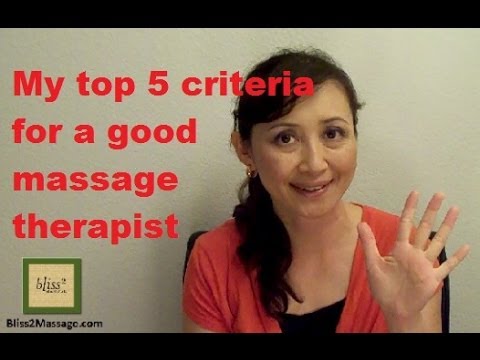 How To Choose The Right Massage Therapy