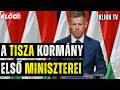 Magyar Péter bejelenti a Tisza-kormány első minisztereit - ÉLŐ