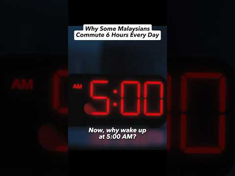 Why Some Malaysians Commute 6 Hours Every Day #shorts