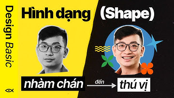 Hình Dạng (Shape) - Để Design Thú Vị Hơn | Nền Tảng Graphic Design Tập 03