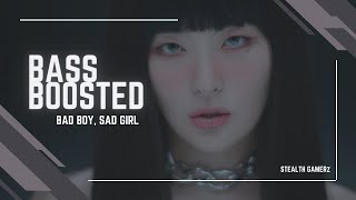 [BASS BOOSTED] SEULGI - Bad Boy, Sad Girl (Feat. BE’O)