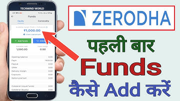 Zerodha me Funds kaise Add kare | How to Add Money in Zerodha Account first time |