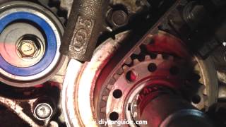 Hyundai Santa Fe 2.0 Petrol, Timing Belt Kit Replacement. Part 3 of 3.
