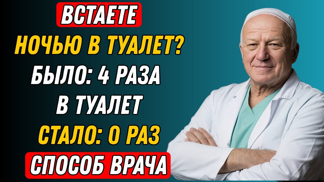 Перестал вставать ночью в туалет: простой принцип, который меняет всё