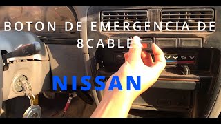 Como funciona el boton de luces de emergencia NISSAN
