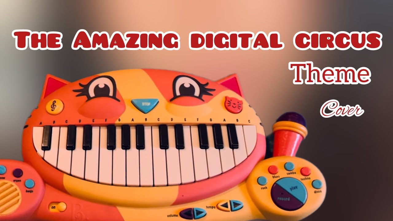 THE AMAZING DIGITAL CIRCUS THEME (cover) #fyp #tadc #music - YouTube